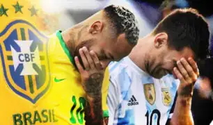 CBF sobre suspensión del Brasil vs. Argentina: “Se podría haber evitado mucho antes”