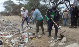 Lambayeque: realizan jornada de limpieza y conservación en complejo arqueológico Chililí