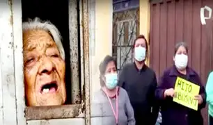 Hijastro encierra a anciana sin alimentos en Carabayllo
