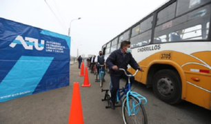 ATU: conductores se sumaron a jornada de sensibilización para proteger a ciclistas en la vía