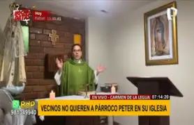 La Perla: vecinos no quieren más a párroco de su iglesia
