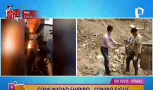 Rímac: comunidad shipibo-conibo no recibe la ayuda prometida tras incendio de 2016