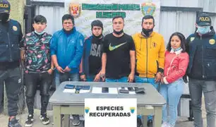 Trujillo: tras paciente seguimiento capturan a sanguinaria banda “Los Charlys del Mayorista”