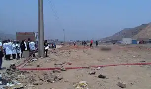 Cieneguilla: vecinos de asentamiento humano encuentran restos calcinados de un hombre