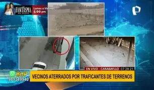 Carabayllo: traficantes de terrenos detonan granada en la puerta de una vivienda