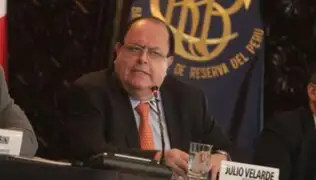 Julio Velarde: "Inflación probablemente siga hasta el primer o segundo trimestre del 2022"