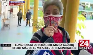 María Agüero afirmó que el salario que recibe como parlamentaria no le alcanza para nada