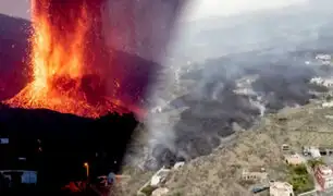 Volcán en erupción en La Palma: lava avanza, pero pierde velocidad