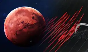 La NASA registró un terremoto que casi una hora y media en Marte