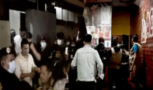 Trujillo: intervienen a más de 100 'covidiotas' en operativo a restobares y discotecas