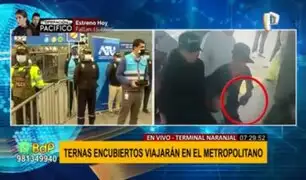 Metropolitano: Agentes Terna encubiertos resguardarán estaciones para evitar robos