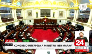 Interpelación a Maraví: así se lleva a cabo debate parlamentario