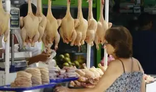 Junín: Vendedores de pollo acatan paro ante elevado precio en Huancayo