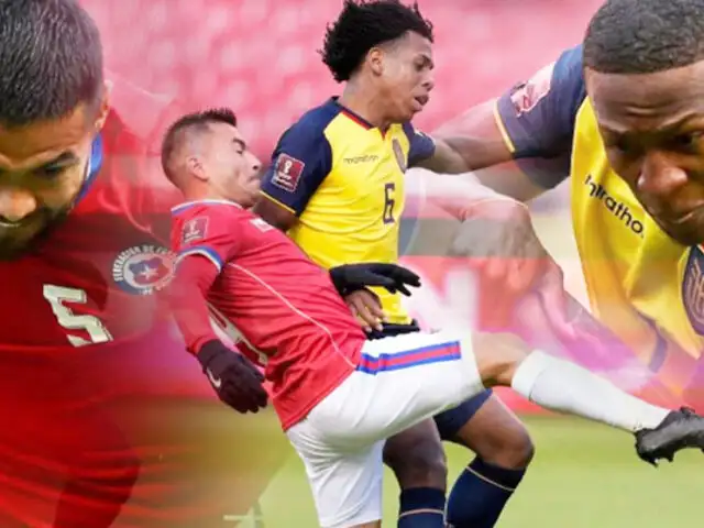 Ecuador vs. Chile empatan sin goles por eliminatorias Qatar 2022