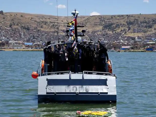 Puno: marinero  desaparece en el lago Titicaca durante acciones de patrullaje