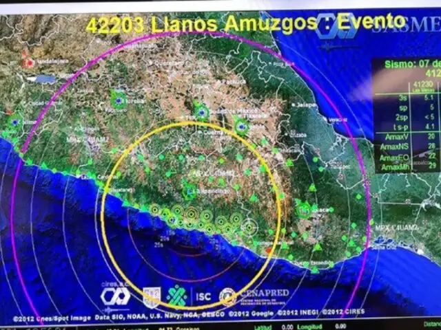 México: se reportó sismo de 6.9 grados