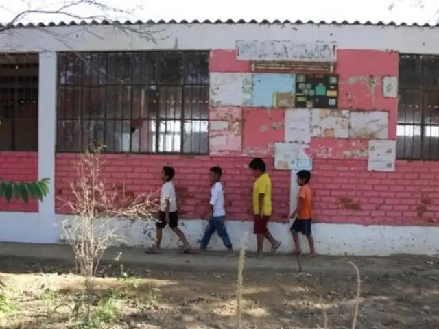 Piura: piden reconstrucción de colegio ante reinicio de clases