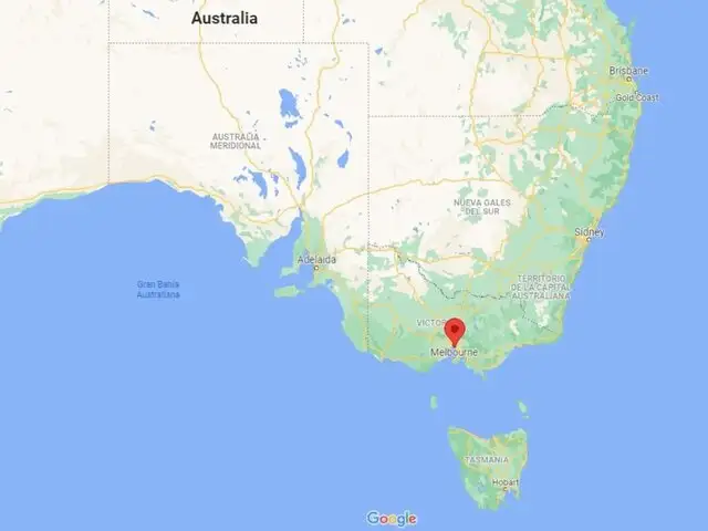 Terremoto superficial de magnitud 5.9 sacudió el sureste de Australia