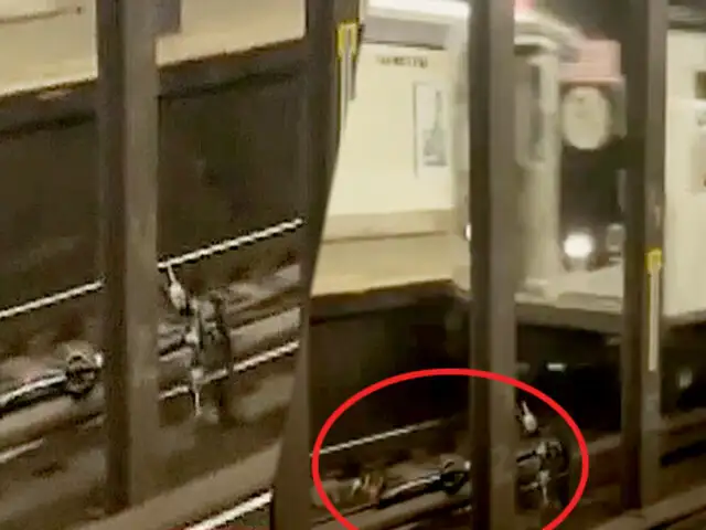 EEUU: bicicleta eléctrica explota al ser aplastada por tren