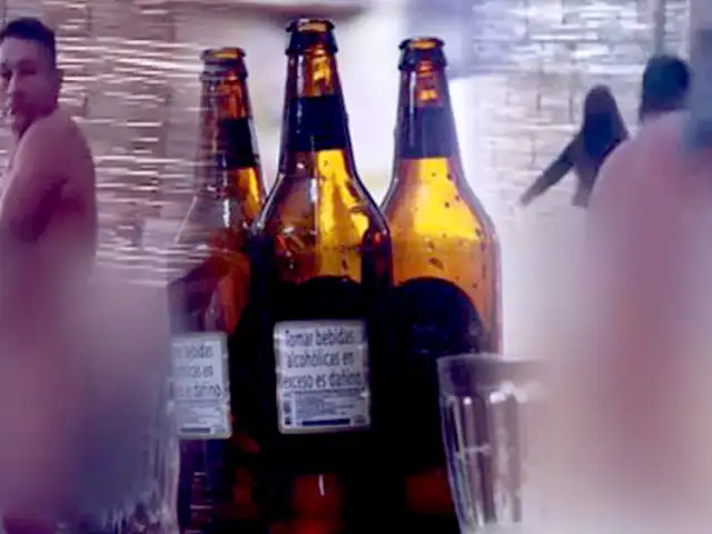 Por más cerveza: hombre baila totalmente desnudo en un bar ilegal en Tumbes