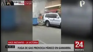 La Victoria: explosión de balón de gas generó pánico en Gamarra