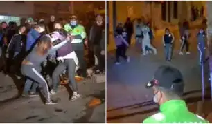 Violentos enfrentamientos entre asistentes a fiesta patronal  se registró en Huancayo