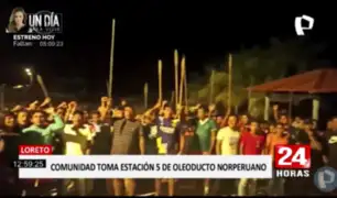 Loreto: nativos awajún toman Estación 5 de Oleoducto Norperuano