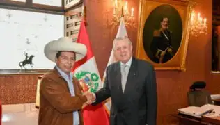 Pedro Castillo se reunió con Óscar Maúrtua para abordar temas de política exterior