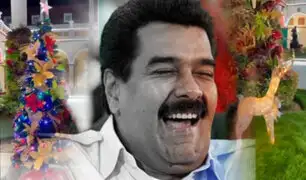 Maduro adelanta la Navidad en medio de la peor crisis que afronta Venezuela