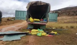 La Libertad: delincuentes simularon operación policial para robar camión lleno de minerales