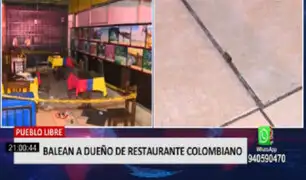 Pueblo Libre: balean a dueño de restaurante colombiano