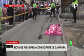 El Agustino: sujeto fue asesinado a balazos a pocos metros de su vivienda