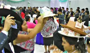 Huancayo: intervienen a recién casados y a sus 300 invitados en plena celebración de la boda