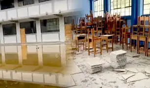 Cajamarca: denuncian mala construcción de nuevo colegio que hoy se encuentra inhabitable