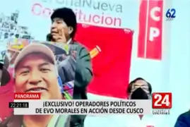 Reacciones por la filial del MAS-IPSP de Evo Morales en Cusco