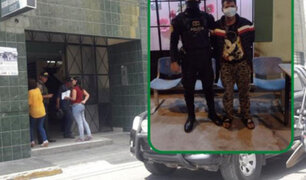 Chiclayo: intervienen hombre que golpeó e intentó arrojar a su esposa de tercer piso