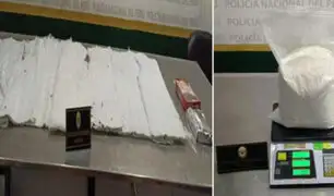 Callao: capturan burriers con 15 kilos de cocaína camuflada en casacas, chalecos y alimentos