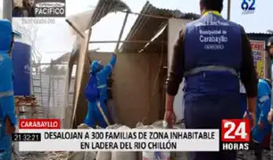 Familias desalojadas de laderas de río Chillón aseguran ser propietarios, pero procurador los desmiente