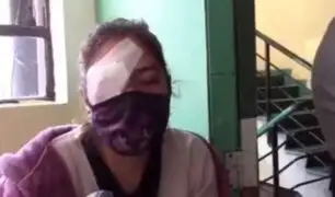 Enfermera perdió un ojo tras ser atacada durante paro de cocaleros en Madre de Dios