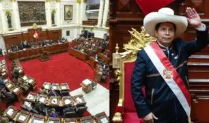 Congreso concede permiso al presidente Pedro Castillo para viajar a Bolivia