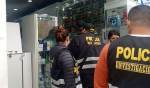 Trujillo: incautan celulares de contrabando y accesorios tecnológicos adulterados