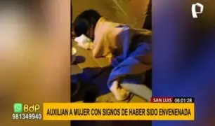 San Luis: mujer aparentemente envenenada fue auxiliada por vecinos