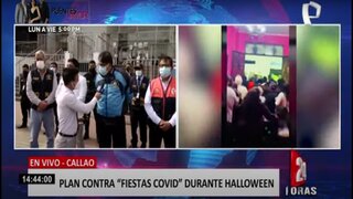 Callao: Municipalidad presenta plan para evitar "fiestas covid" por Halloween