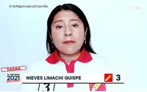 Nieves Limachi jurará como congresista tras fallecimiento de parlamentario Fernando Herrera