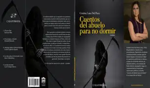 Escritora peruana Cristina Luna presenta libro para niños "Cuentos del abuelo para no dormir"