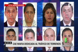 Carabayllo: cae mafia dedicada al tráfico de terrenos