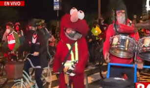 Municipalidad de Miraflores organizó bicicleteada del Terror