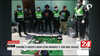 Panamericana Sur: intervienen a familia entera que viajaba con armas de fuego