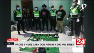 Panamericana Sur: intervienen a familia entera que viajaba con armas de fuego