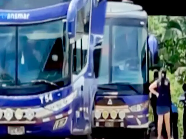 Pucallpa: hallan muerto a pasajero al interior de un bus interprovincial